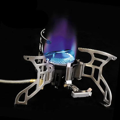 Camping Gas Stove 3500W Silver