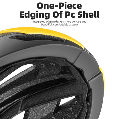 Ultralight Breakwind Cycling Air Ventilated Helmet Yellow