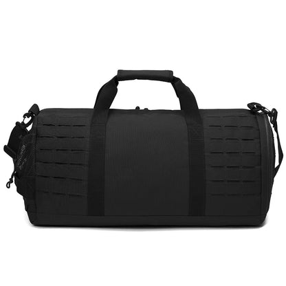 40L Tactical Sports Gym Travel Duffel Bag Black