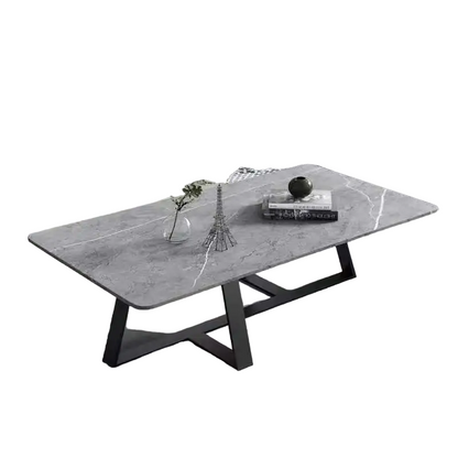 Modern Light Luxury Coffee Table - G and B (80x40x46cm)