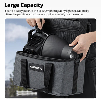 Studio Flash Video Camera Shoulder Bag Grey
