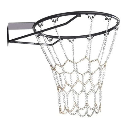 Durable Galvanized Steel Chain Basketball Net for Outdoor Classic Sport