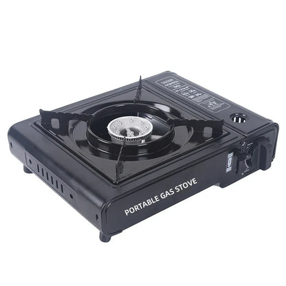 Camping Gas Stove Propane Cassette Burner Black