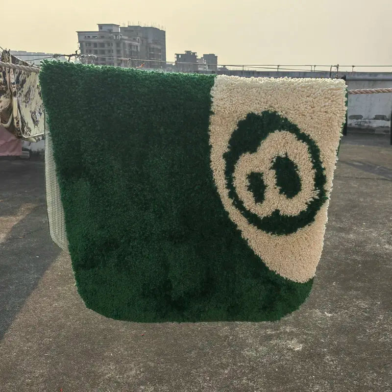 Green 8 Ball Non-slip Carpet Doormat