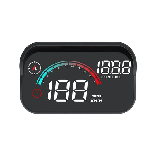 M22 GPS Head-Up Display Universal Speedometer Windshield Projector Black
