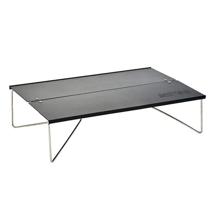 Pop-Up Outdoor Mini Folding Table Black