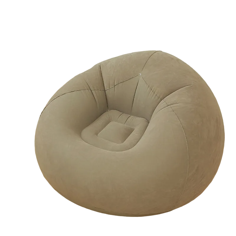 Inflatable PVC Lounger Sofa - Comfortable Single-Seater for Living Room