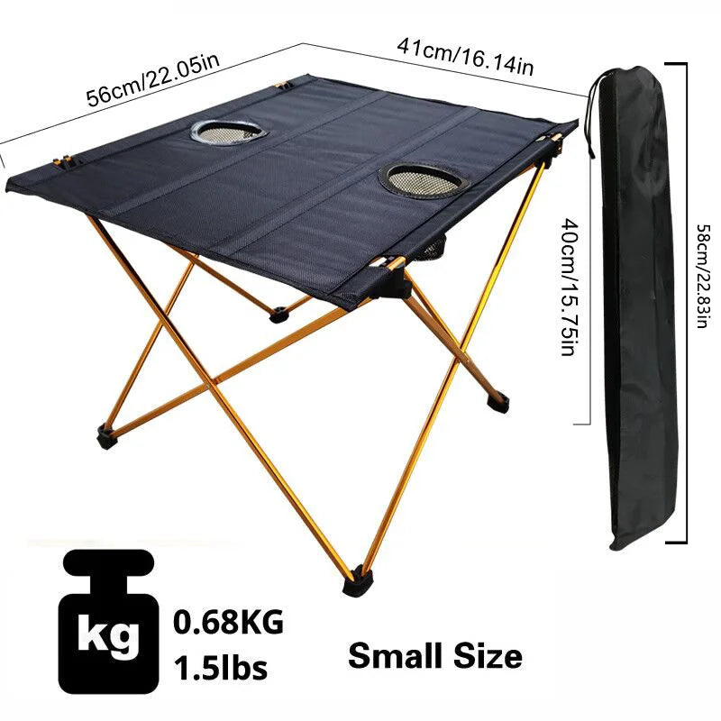 Light Folding Table for Camping and Outdoor Activities