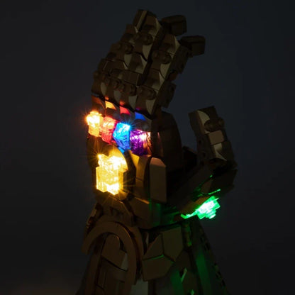 Led Compatible Bricks Thanos Right Hand