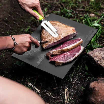 Pop-Up Outdoor Mini Folding Table Black