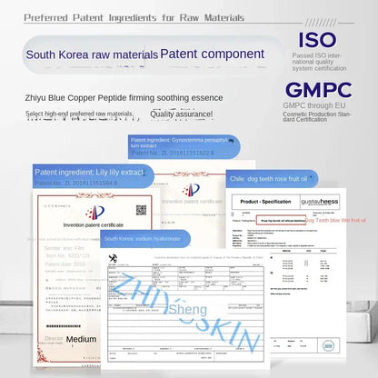 Blue Copper Peptide Lifting Serum - Astaxanthin Anti-Aging Essence