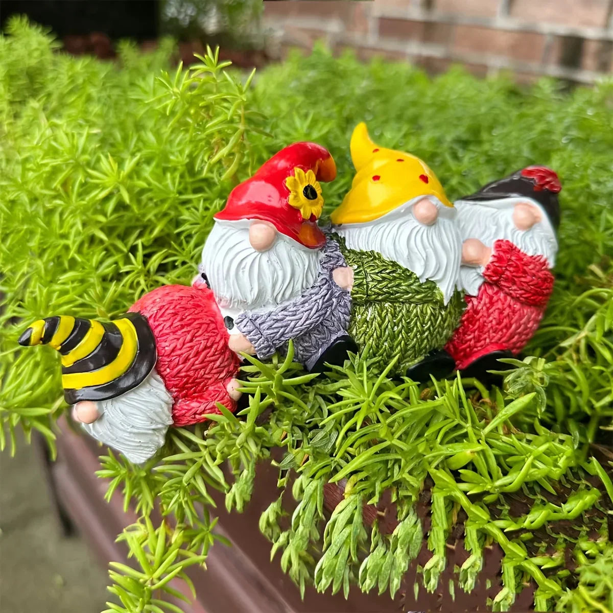 Cute Gnome Old Man Ornament