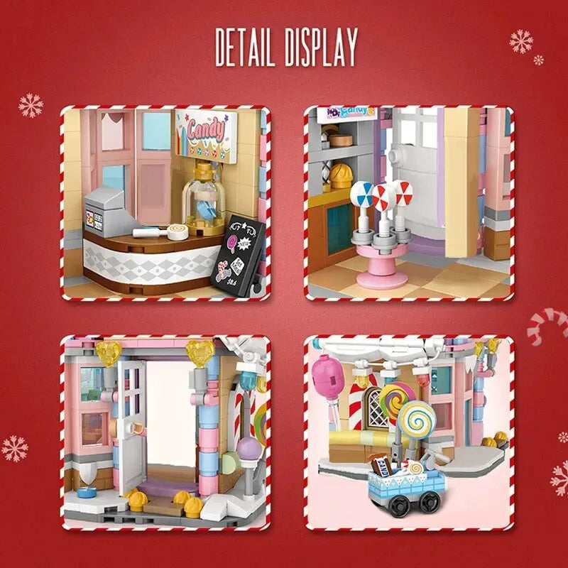 781PCS Candy House Building Blocks
