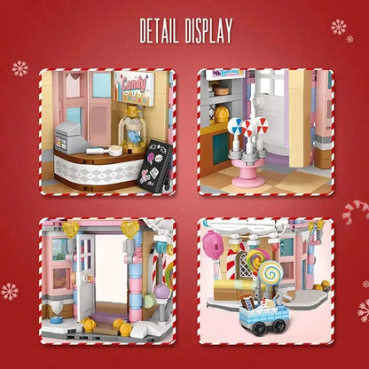 781PCS Candy House Building Blocks