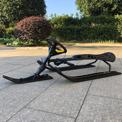 Unpowered Skis Children's Snow Scooter