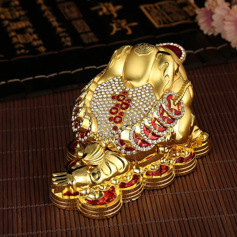 Golden Prosperity: Feng Shui Jin Chan Talisman for Luck and Wealth