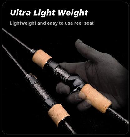 TH-532XULC-F Ultralight Spinning Casting Rod Carbon Brown