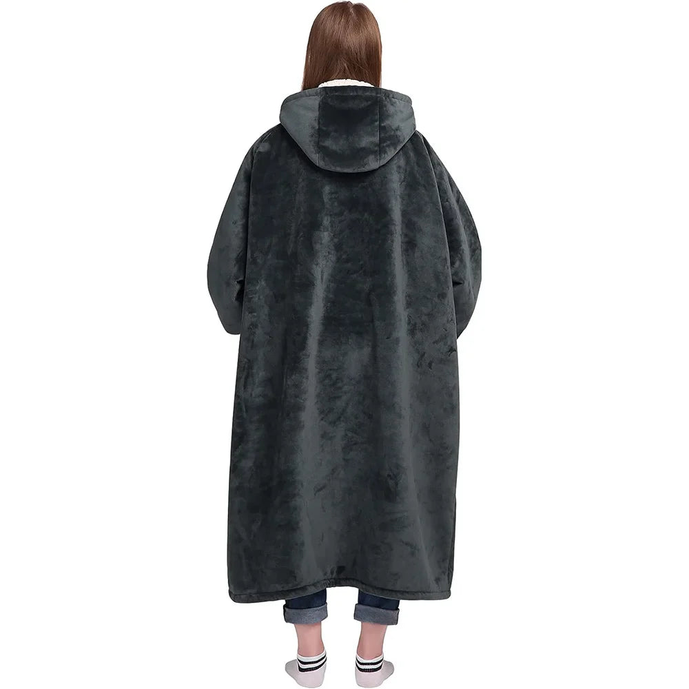 Oversized Wearable Blanket Hoodie
