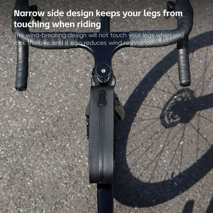 Waterproof Aerodynamic Top Tube Bike Bag TPU Frame Bag Black