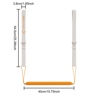 Adjustable Pull-Up Assistance Bands Set Yellow