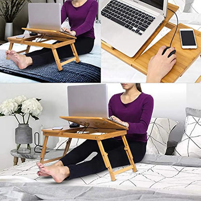 Portable Lap Desk for Bed, Sofa, Study, and Reading