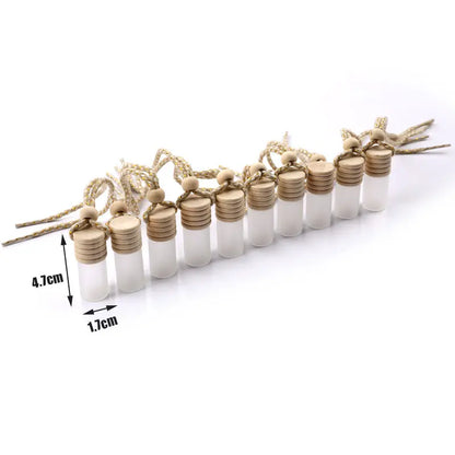10Pcs 5ml Car Perfume Bottles Refillable