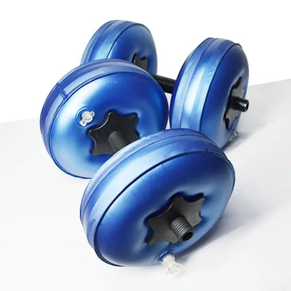 Adjustable Water-Filled Dumbbells for Arm Muscle Training