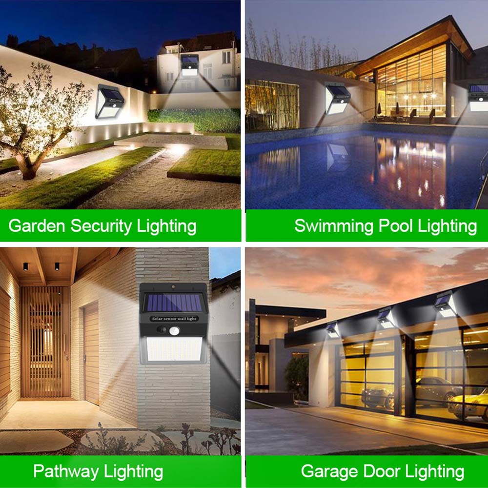 3Mode Waterproof 230 LED Solar Motion Sensor Lights