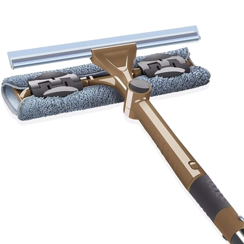 Cleaning Tool Double-sided Telescopic Rod Window Cleaner Mop