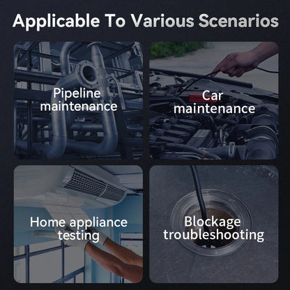 8mm 360 Articulating Endoscope Camera Black