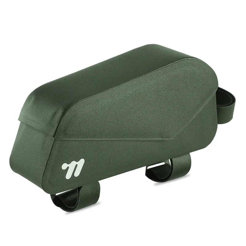 Waterproof Bicycle Top Tube Bag 1L TPU Frame Bag Green