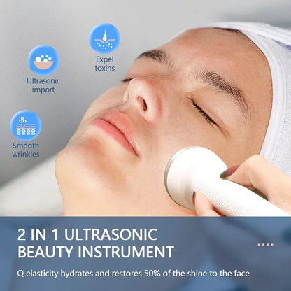 Ultrasonic Beauty Facial Machine - Whitening & Anti-Aging