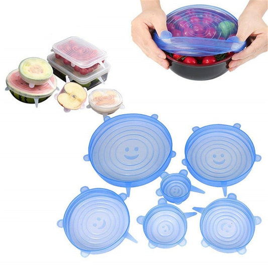 Universal Lid Silicone Food Wraper