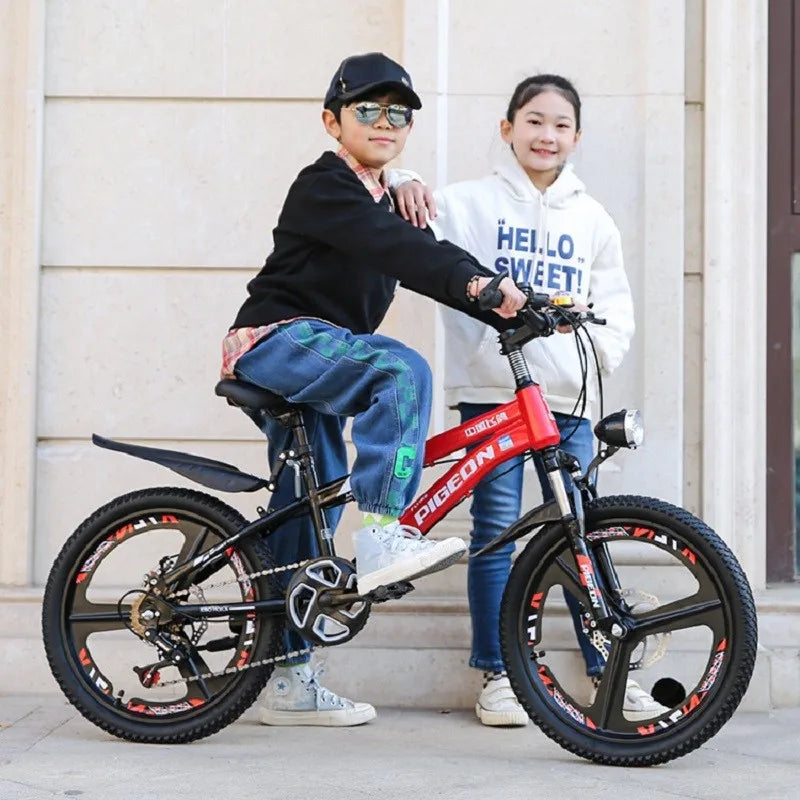 Children's Mountain Bike with Shock Absorption