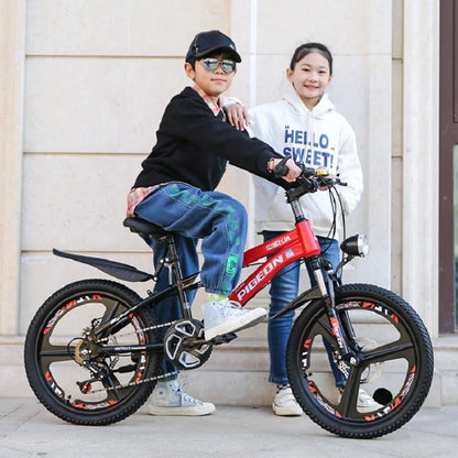 Children's Mountain Bike with Shock Absorption
