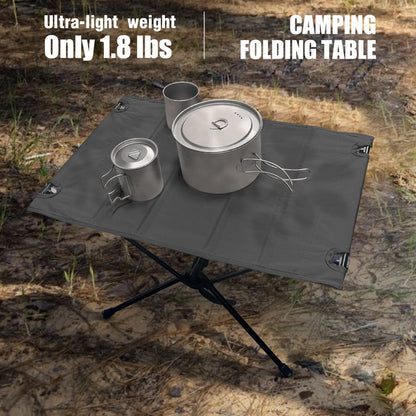 Camping Folding Roll-Up Table Black