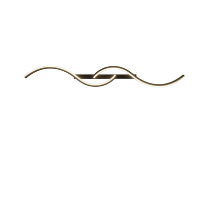 Minimalist LED Wall Lamp - Long Strip Sconces, Black, 100cm