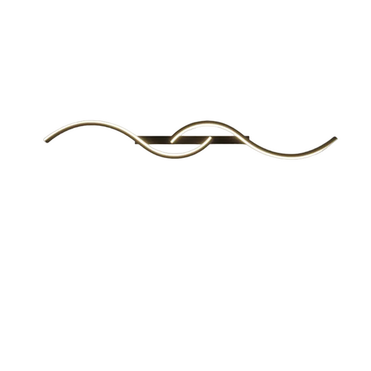 Minimalist LED Wall Lamp - Long Strip Sconces, Black, 100cm