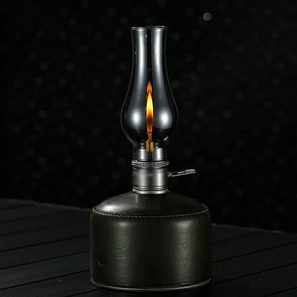 Outdoor Camping Glass Candle Light