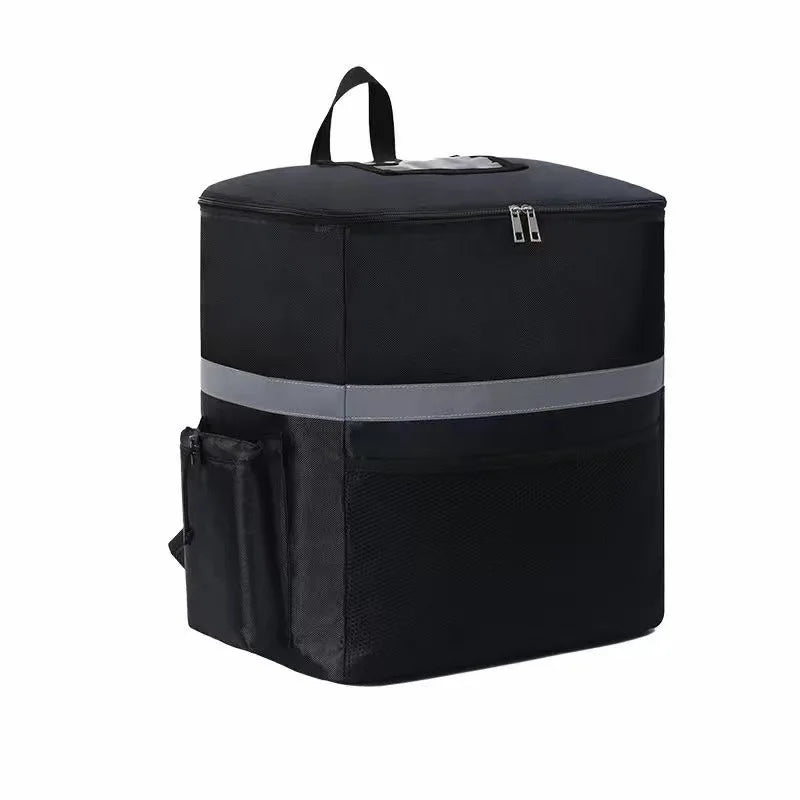 35L Camping Backpack Cooler Bag Black