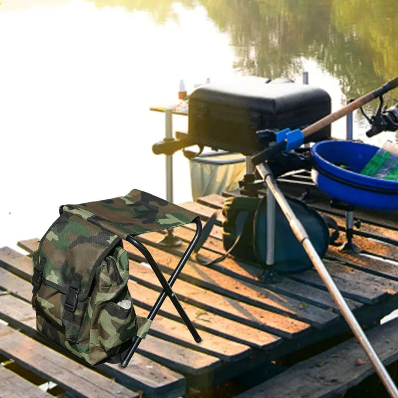 2 in 1 Folding Fishing Chair Bag