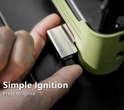 Camping Gas Stove Cassette Furnace Green