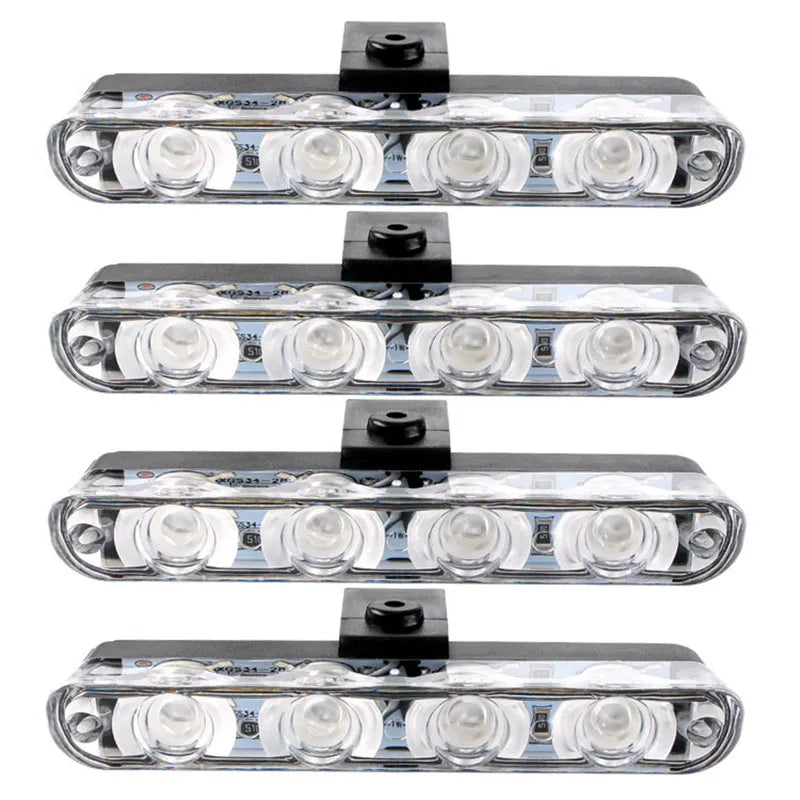 Car Front Grille Emergency Strobe Lights LED