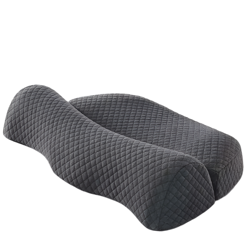 Orthopedic Memory Foam Cervical Pillow Therapy Cushion Dark Gray