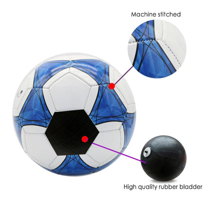 Youth Size 5 Machine Stitched Soccer Ball for Training and Matches