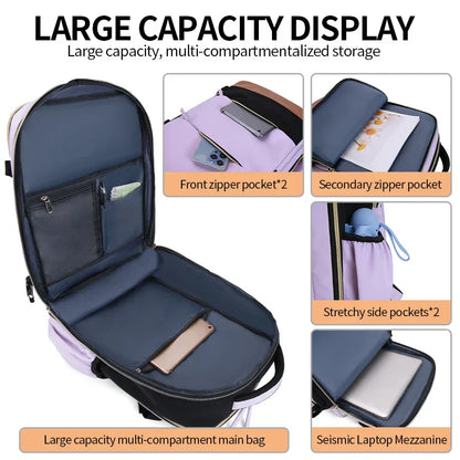 Versatile Travel Luggage & School Backpack