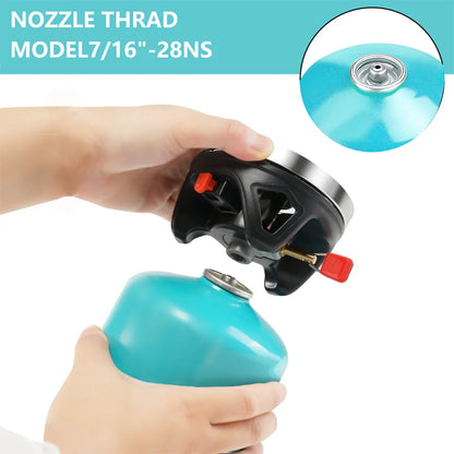 1400ml Heat Exchanger Camping Stove Black