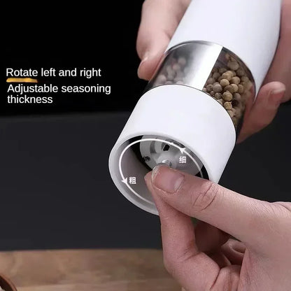 Electric Pepper Grinder Multi-Functional Spice Grinder White