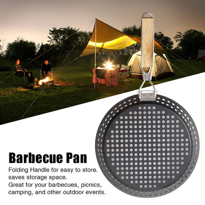 BBQ Frying Pan Pizza Portable
