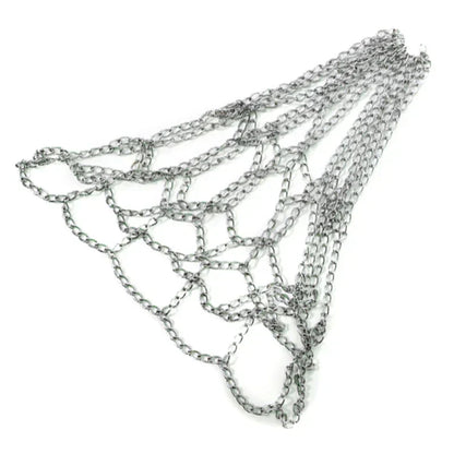 Durable Galvanized Steel Chain Basketball Net for Outdoor Classic Sport